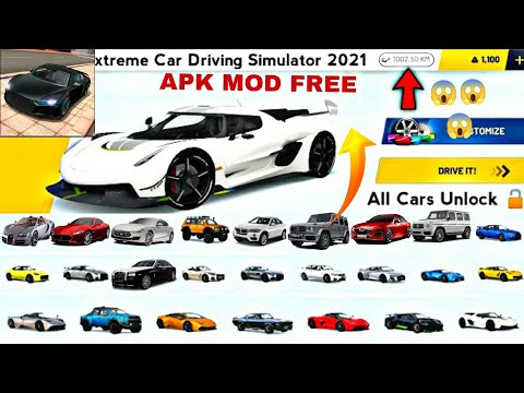 😜🔥 ALL CARS UNLOCKED! 😱 Extreme Car Driving Simulator 2025 🚗💯 | 100,000 KM Distance Completed!