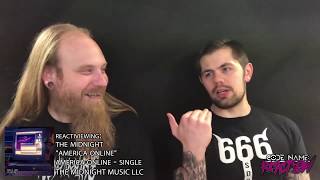 Metal Heads React and Review "America Online" by The Midnight
