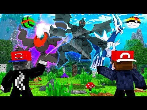 NOVA SÉRIE mas CAPTURAMOS um POKÉMON LENDÁRIO no MINECRAFT