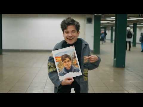 Painting Adam Gilbert, Stand-Up Comedian