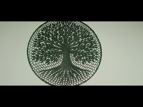 Drzewo Życia -szydełkowa mandala cz.2/5 rz.9-13