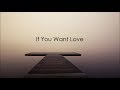 NF // If You Want Love Lyric Video