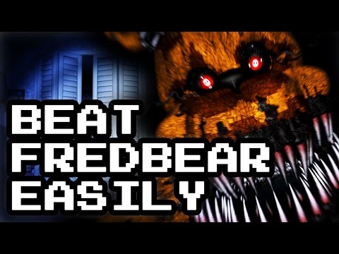PSA: HOW TO BEAT NIGHT 5/FREDBEAR | Five Nights at Freddy's 4