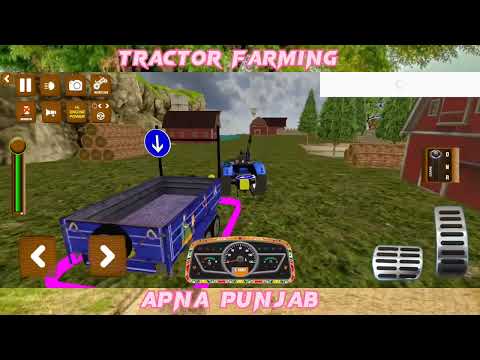 Tractor Farming game play || apna Punjab