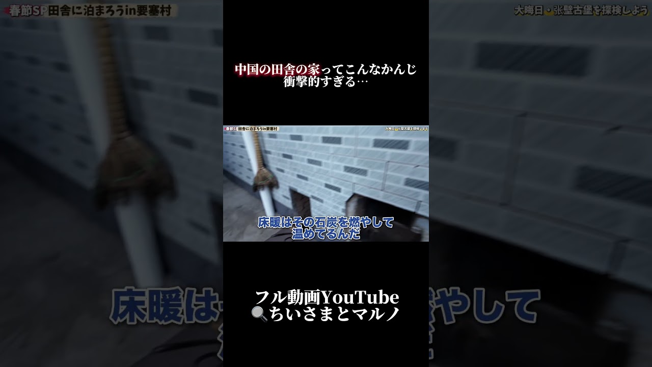 中国の田舎の家が凄い#shorts #中国