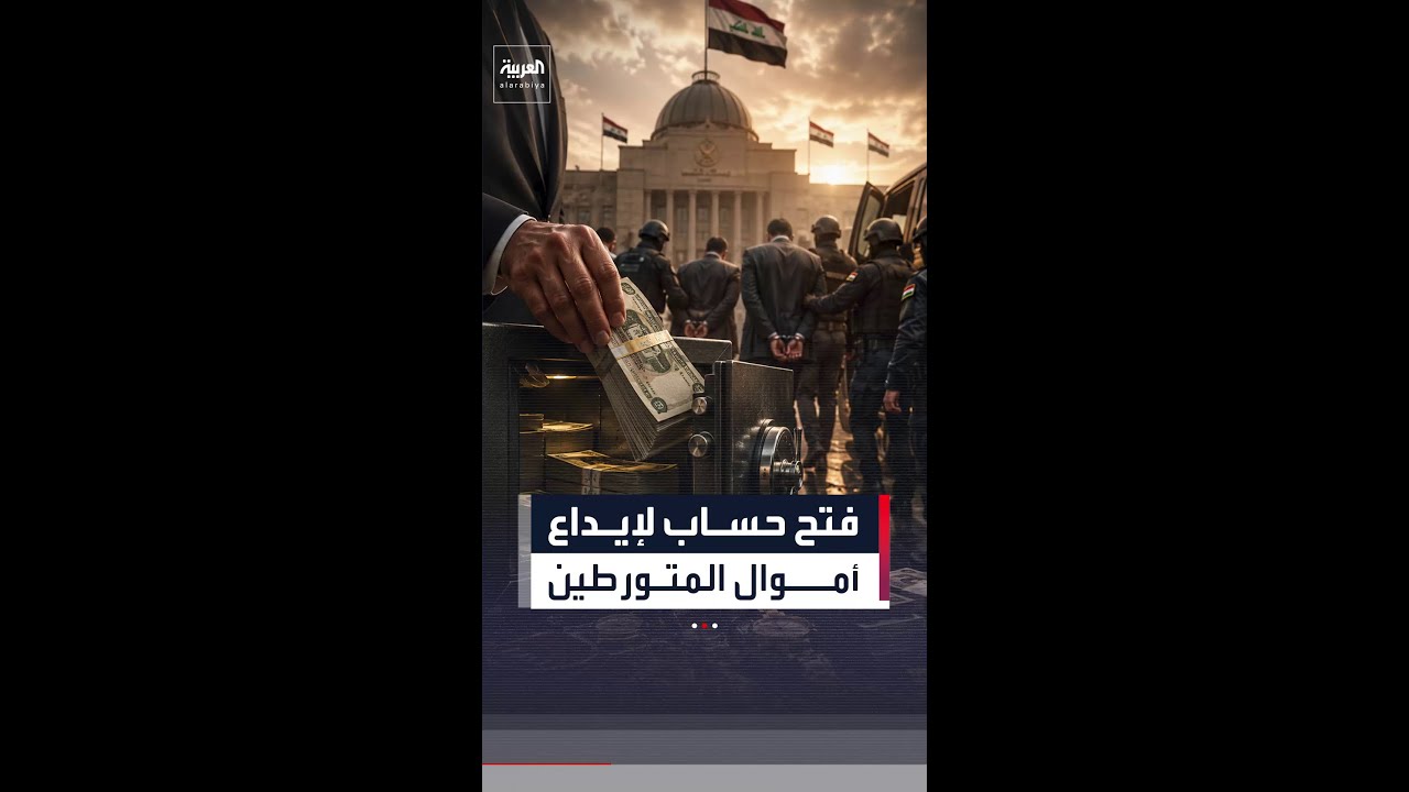 فيديو | العراق يفتح حسابًا لإيداع أموال المتورطين بالكسب غير المشروع