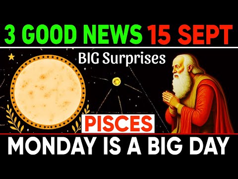 Pisces ♓ September 15, 2025 ✨ 3 Shocking GOOD NEWS That Will Transform Your Life Overnight!