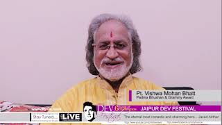 Jaipur Dev Festival Message by : Pt. Vishwa Mohan Bhatt : Padma Bhushan & Grammy Award