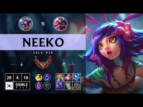 Neeko Mid vs Irelia: Dominating - KR Grandmaster Patch 14.15