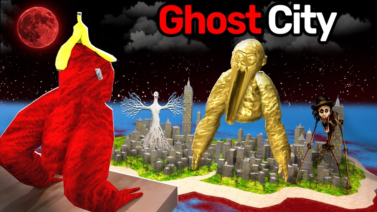 We Found A Hidden GHOST City In Gorilla Tag