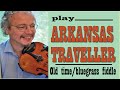 Arkansas Traveller fiddle lesson, with Mark O'Connor variations