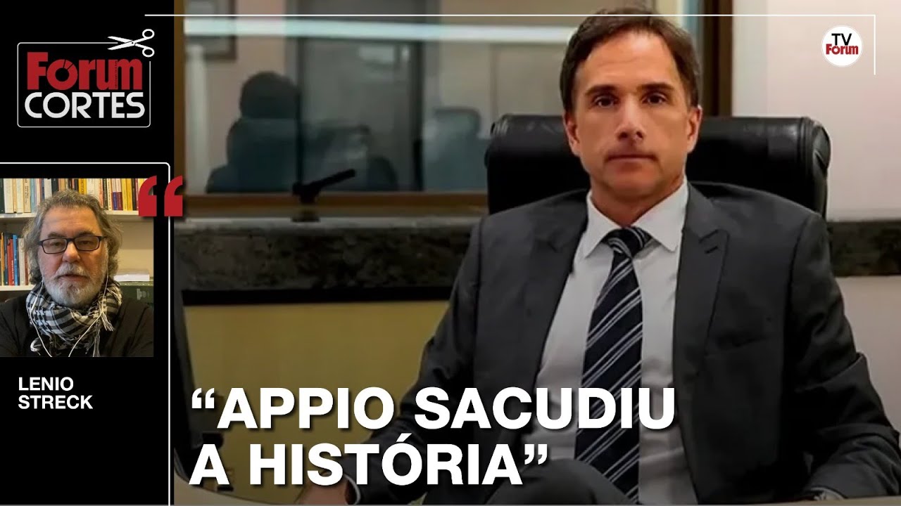 Lenio Streck elogia a coragem do livro de Appio