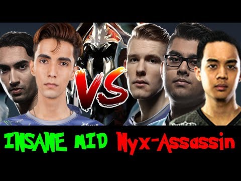Nyx-Assassin MID? Genius Play by Sumail - DeMoN, MSS, Cr1t- VS Sumail, Universe - FPL Dota 2