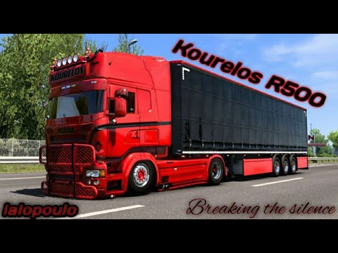 Euro Truck Simulator 2 (1.49) 🚚 | Scania Kourelos R500 | Route Luga - Tallinn.