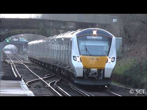 Trains @ Wivelsfield & Three Bridges and Haywards Heath - 5th January 2018