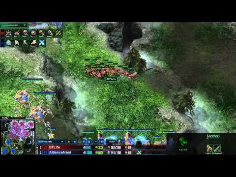 SC2 - Daily Masters - PvZ - NaNiwa vs Life