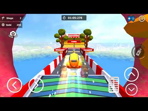 Extreme Sports Car Stunts 3D Car Games - Impossible Stunt Car Tracks 3D - Android Gameplay