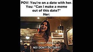 Download lagu When I ask her odd questions on my first dateπππ»Nikki saying 'No, no, no!' meme#obsession #memes #4k mp3 Download lagu When I ask her odd questions on my first dateπππ»Nikki saying 'No, no, no!' meme#obsession #memes #4k mp3