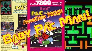 Atari 7800 Baby Pac Man Homebrew!