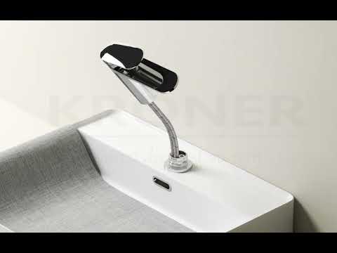 Змішувач для умивальника Kroner Element - Монтаж
