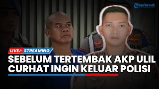 TERKUAK, AKP Dadang Tembaki Rumah Kapolres seusai Tembak AKP Ulil hingga Curhatan Terakhir AKP Ulil