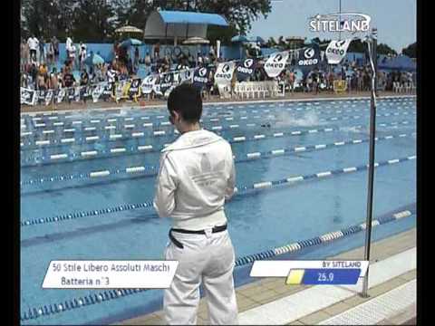 Serie 38 dei 50 Stile Libero  Assoluti Maschi Master - 13 Memorial Andrea Bettiol