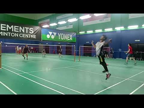 Element Badminton Men's Single  Open Tournament - Ashraf Daniel Vs Aizat