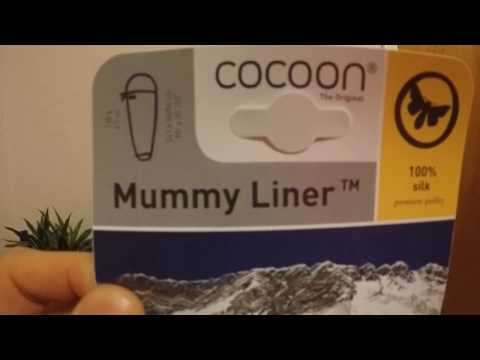 Cocoon Silk Mummy Liner OFFICIAL review