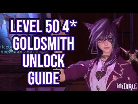 FFXIV 2.45 0469 4 Star Goldsmith Unlock Guide