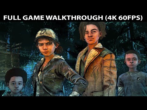 The Walking Dead The Final Season Full Game Walkthrough - No Commentary (Telltale Games) 4K 60FPS