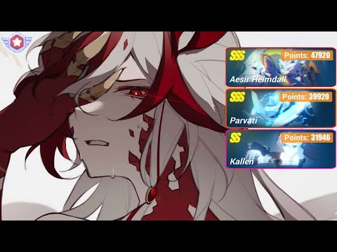 Memorial Arena Week # 137 | Heimdall 47920 & Parvati 39920 - EX Tier SEA