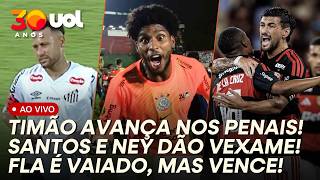 LUSA X CORINTHIANS: FIM DE PAPO COM CASÃO, TRAJANO E FABÍOLA! SANTOS CAI! FLAMENGO E FLU VENCEM!