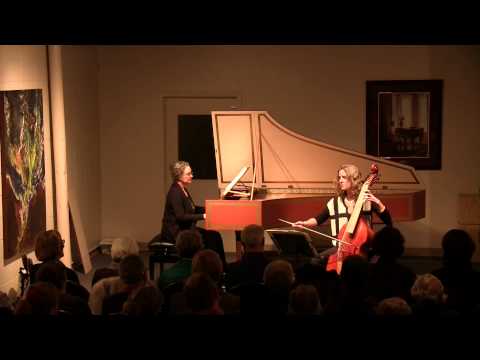 Bach, Sonata No.2 in D Major, BWV 1028 Josephine van Lier, gamba - Judy Loewen, harpsichord