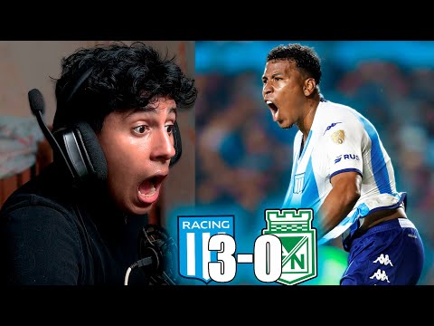 RACING 3-0 ATLÉTICO NACIONAL REACCION | INCREIBLE REMONTADA