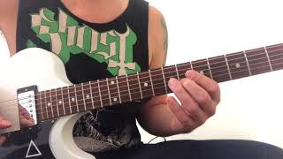 Ghost: Guitar Lesson - Witch Image (W/Tab)