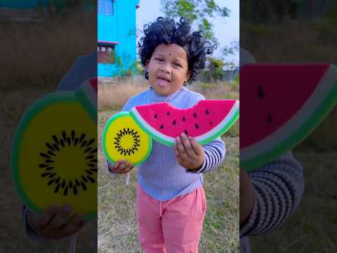 The fruit my sister doesn't like like a pillow? 🍉🍊🍉🍑🤣 #funny #shorts #trendingshorts