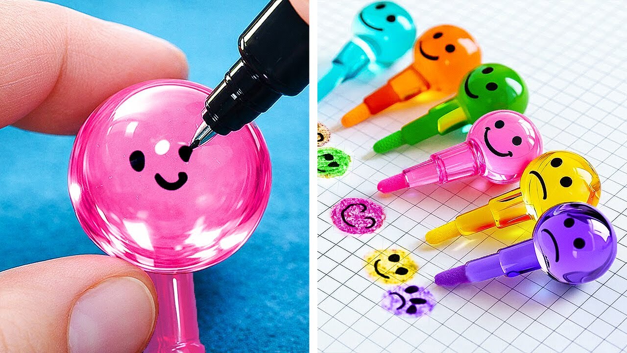 🌟 TRENDING RAINBOW DIYs 🌈 Easy Colorful Crafts for School & Home