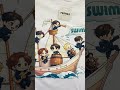 REMERA CROP ESTAMPADA BTS SWIM CT