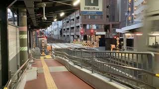 南海　回送車　吉見ノ里駅通過