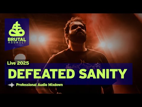 Brutal Assault 28 - Defeated Sanity (live) 2025