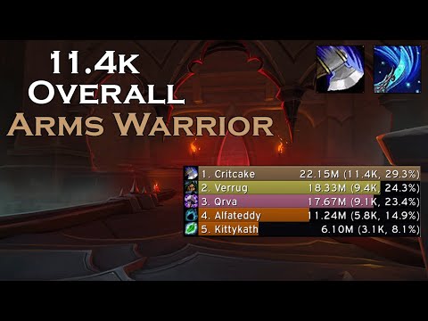 SD +20 | 11.4K Overall DPS | NF Arms Warrior (Spiteful, Necrotic, Tyrannical)