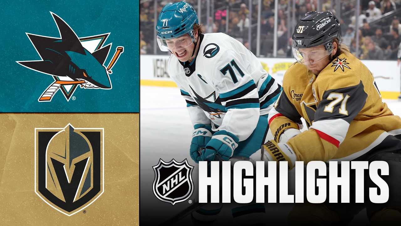 Sharks vs. Golden Knights | NHL Preseason Highlights | Sep 26, 2026