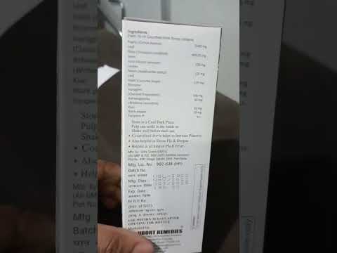 Carica Papaya Leaf Extract Syrup