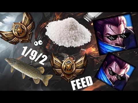 Bronze Yasuo get rekt by enemy team HD (Leauge of Legends)