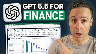 ChatGPT 5.5 for Finance is INSANE