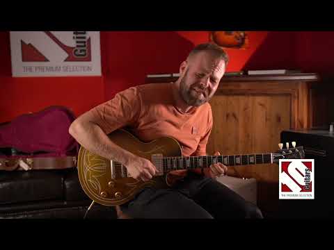2014 Gibson Les Paul Goldtop Pinstripe Billy Gibbons Aged & Signed | Guitar Demo