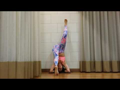 Yoga Asana - Sirsasana Garudasana