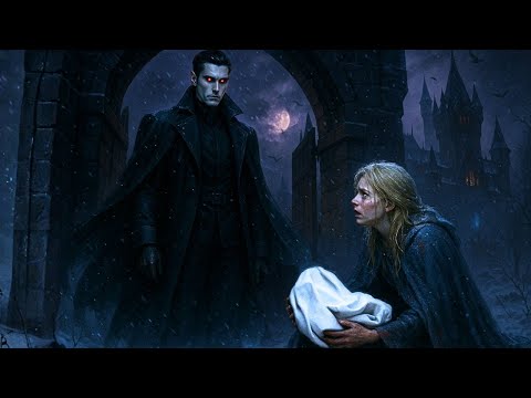 Mother And Her Baby Froze Before The Lonely Vampire’s Castle—He Had No Idea He Was A Werewolf Hybrid