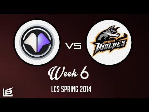 EU LCS 2014 Spring W6D1: Millenium vs Copenhagen Wolves Highlights