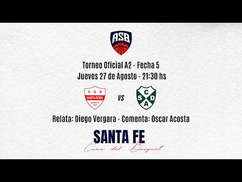 SANTA ROSA VS ALUMNI - Torneo Oficial A2 2026 - Fecha 5